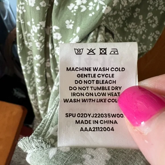 BloomChic Olive Floral Maxi Skirt - Picture 6 of 6